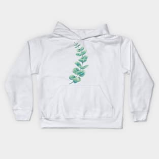 Eucalyptus art Kids Hoodie